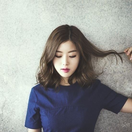 kiểu tóc cho nữ mặt tròn