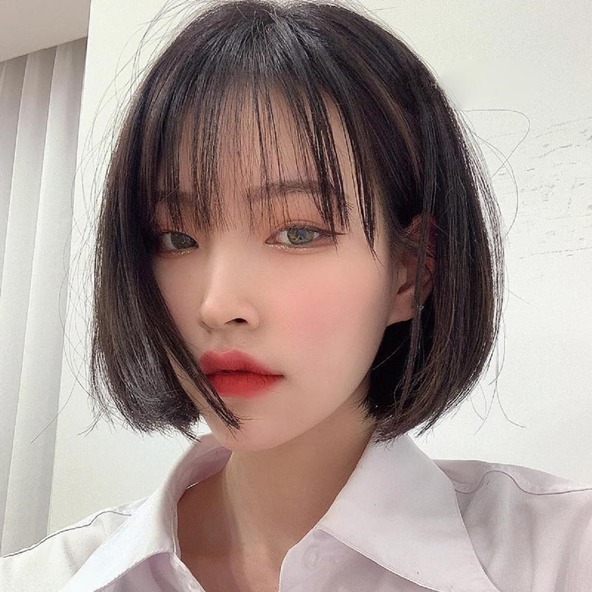 mái thưa hàn quốc cho mặt tròn