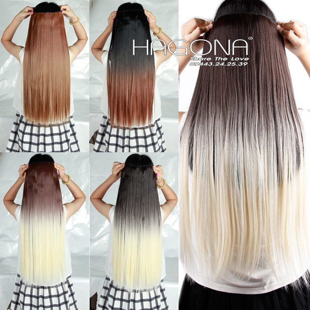các mẫu tóc giả hagona