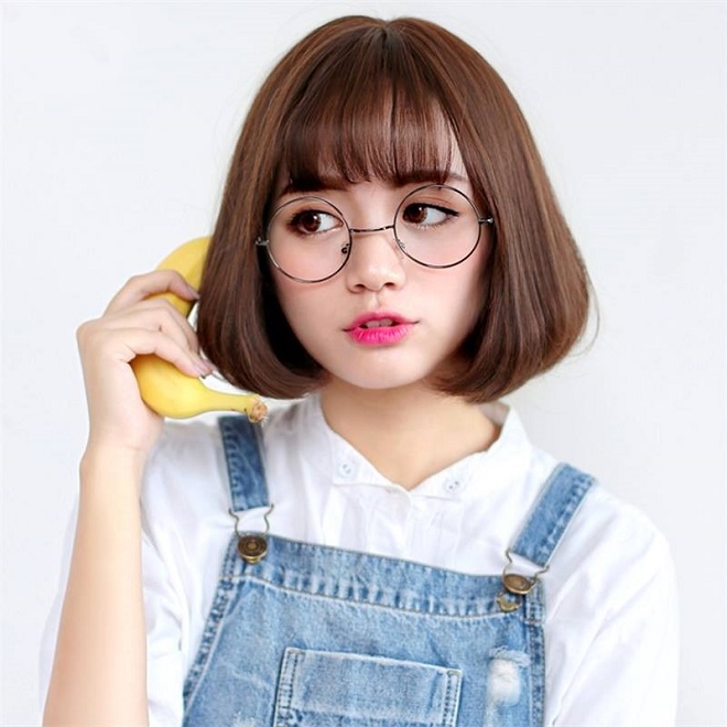 mẫu tóc giả nữ