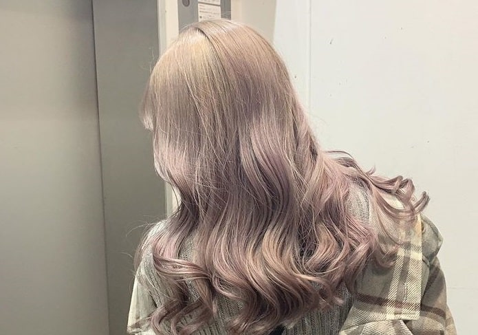 màu tóc nâu sữa