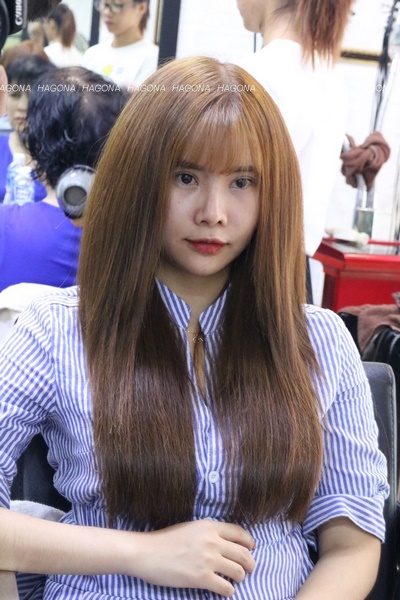 tóc mái giả bằng tóc thật 1