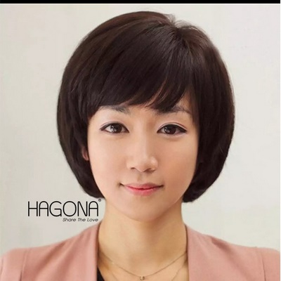 tóc mái giả bằng tóc thật 5