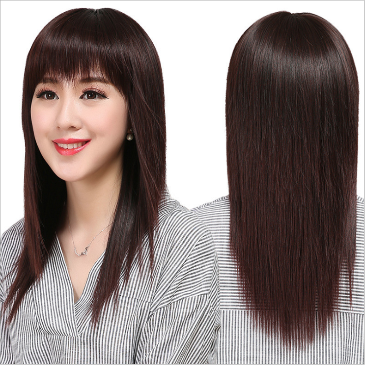 tóc giả làm bằng chất liệu tơ nhân tao