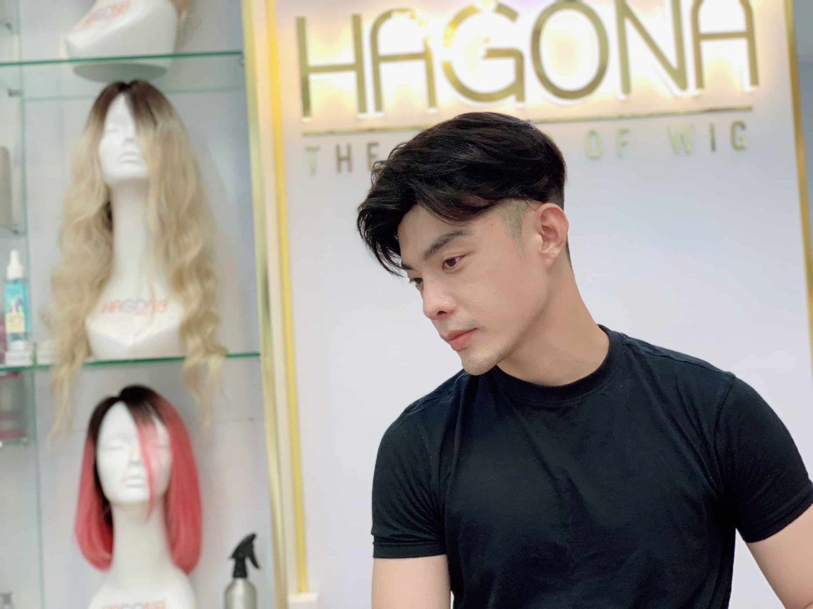 tóc giả nam cho người hói