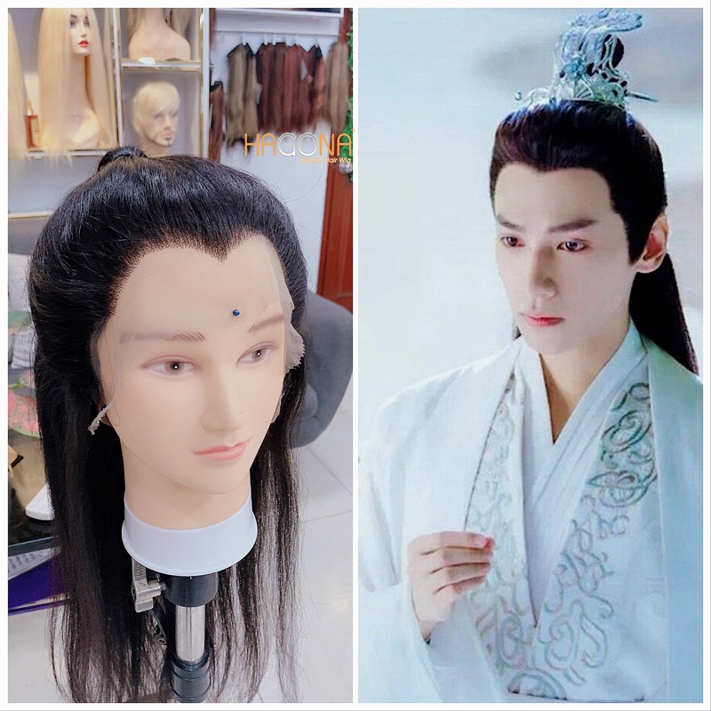 Tóc giả nam cổ trang hagona