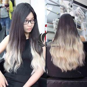 Tóc giả nguyên đầu giá rẻ tpHCM 1