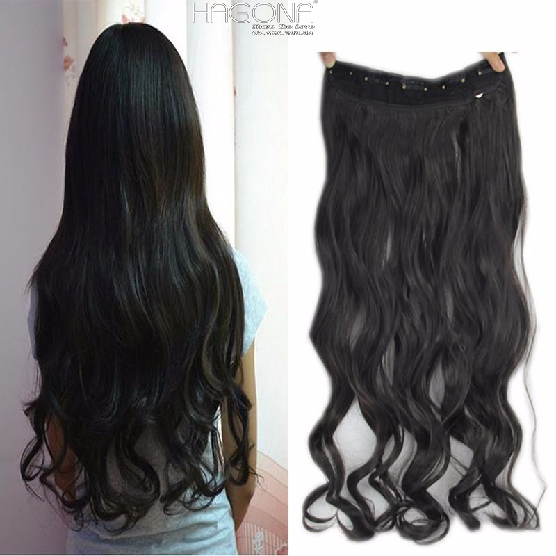 Tóc kẹp dải và tóc kẹp chữ U