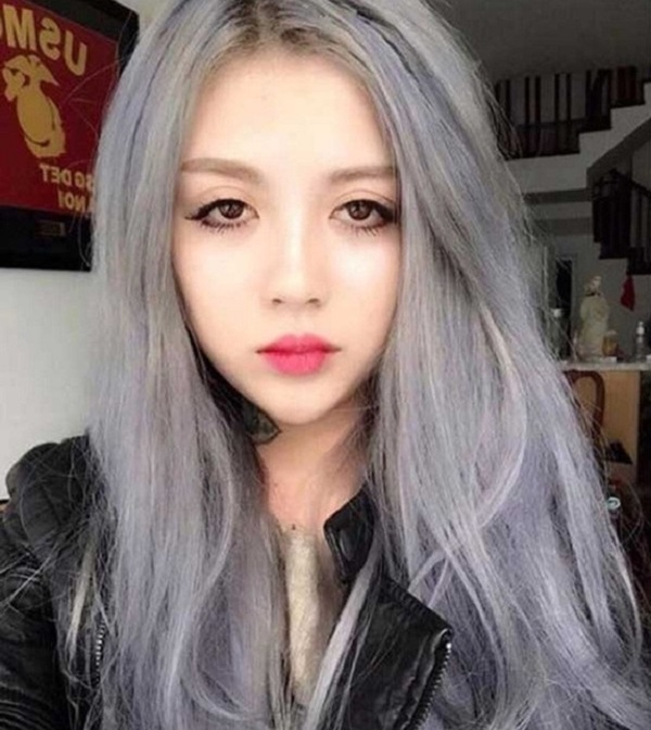Tóc màu xám khói
