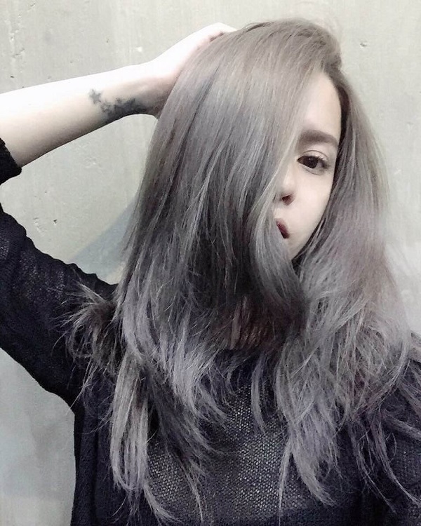 Tóc màu xám khói