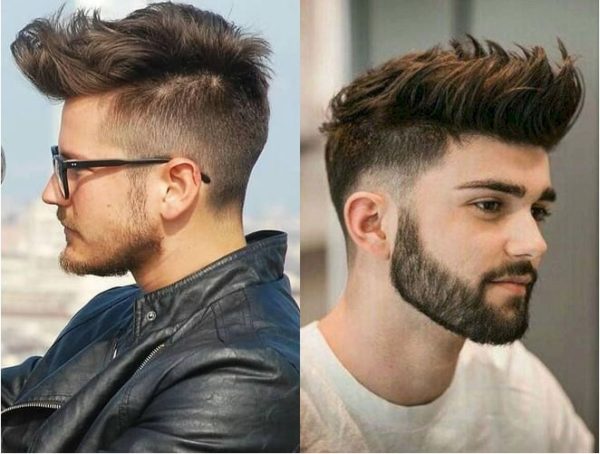 tóc ngắn nam Quiff