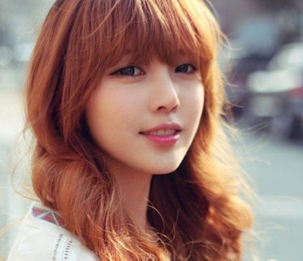 trán cao để tóc gì