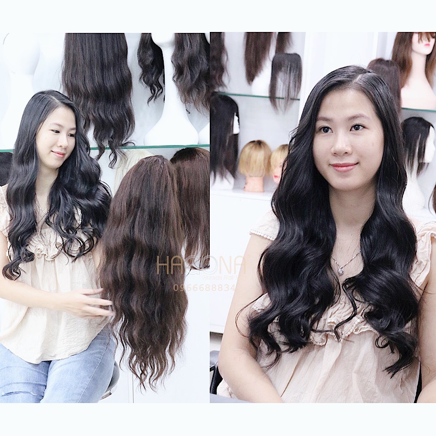 tóc giar đẹp như thật tphcm