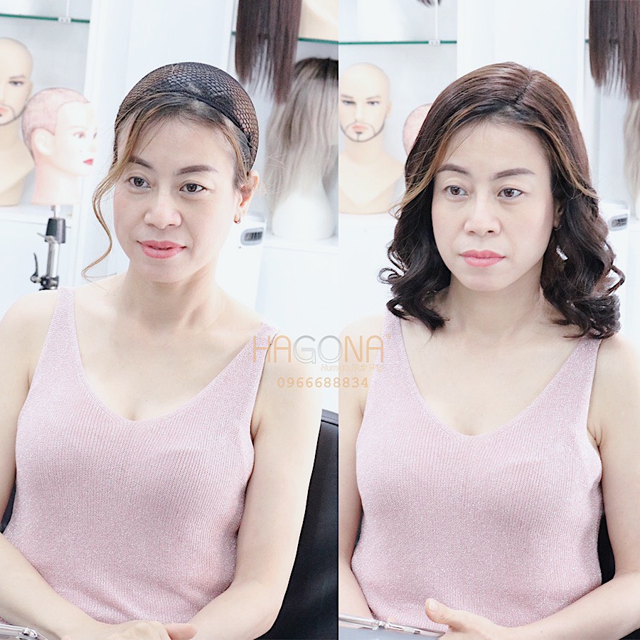 tóc giả làm bằng tóc thật