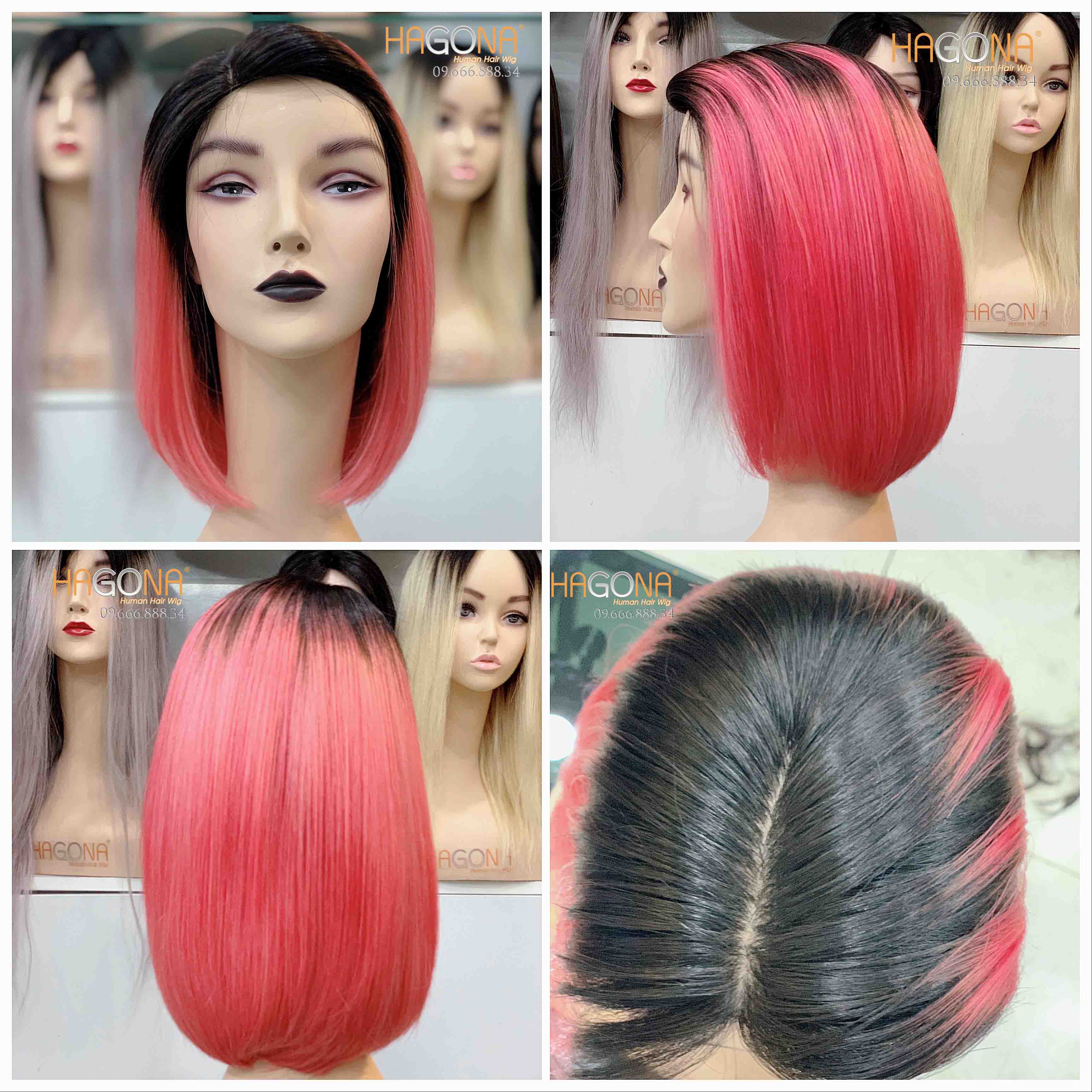 Review tóc giả Hagona đẹp như thật làm bằng tóc thật siêu da đầu tại TPHCM 