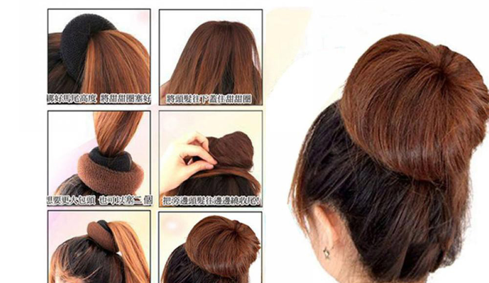 2 cách búi tóc cao phồng đỉnh đầu xinh xuất sắc 