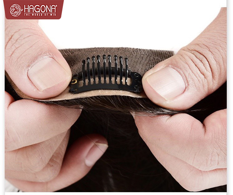 Hướng dẫn cách may kẹp vào tóc giả đơn giản và chuẩn xác