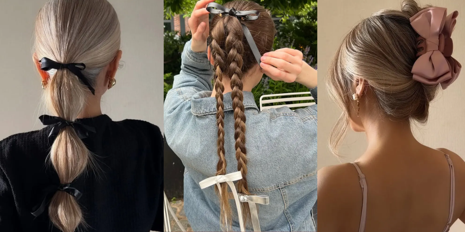 Gợi ý những cách tạo kiểu tóc với nơ cho vẻ ngoài thanh lịch