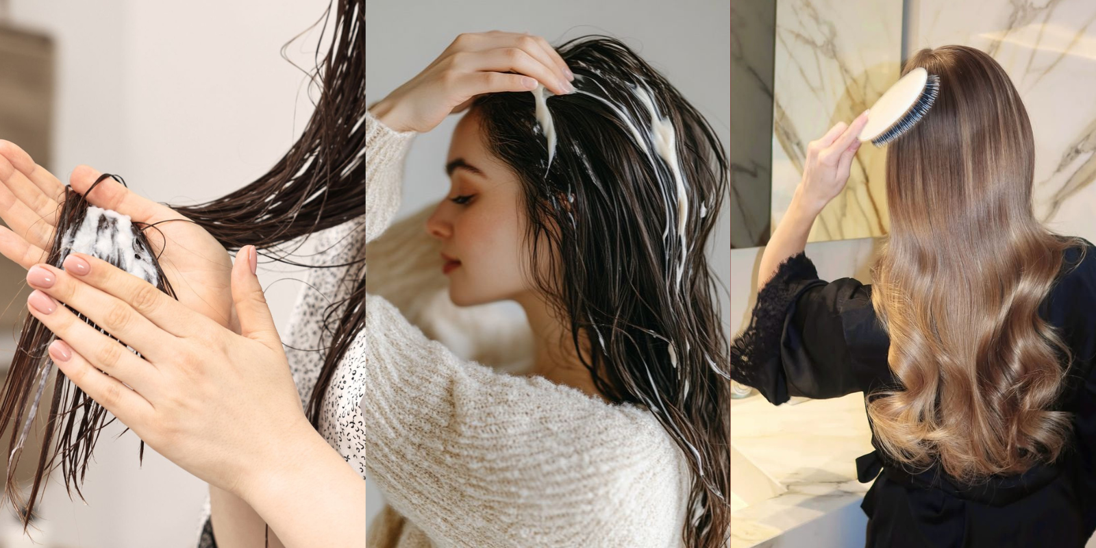 5 bước gội đầu đúng cách - Tóc mềm mượt, khỏe đẹp thấy rõ trước Tết