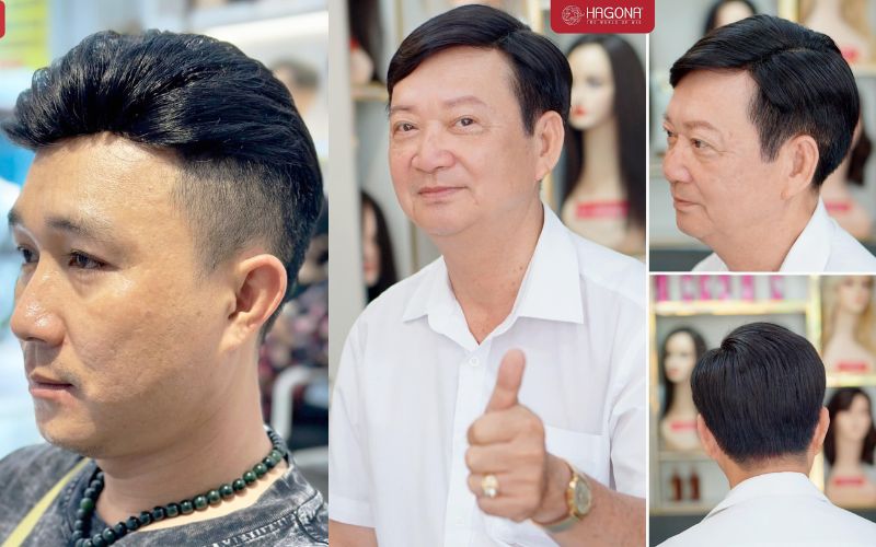 Mua tóc giả nam ở Hà Nội uy tín, chất lượng, giá tốt tại Hagona