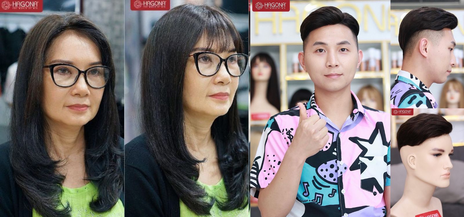 Tóc dán mái hói dành đánh bay sự tự ti chỉ trong vài phút 