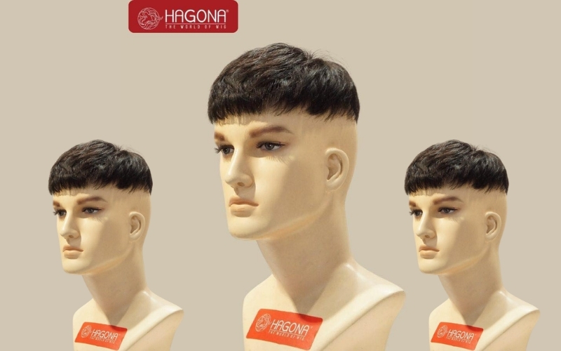 Tóc giả cua nam: Xu hướng đơn giản cho cánh mày râu hiện đại