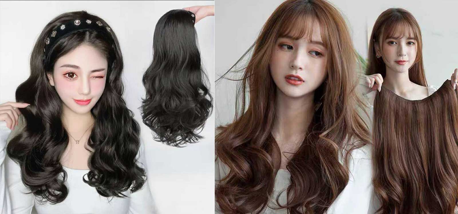 Tóc giả kẹp chữ U là gì? Cách dùng tóc giả kẹp chữ U tại nhà 