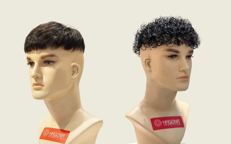 Tóc giả nam mái ngang: Gợi ý 7 kiểu tóc đẹp nhất