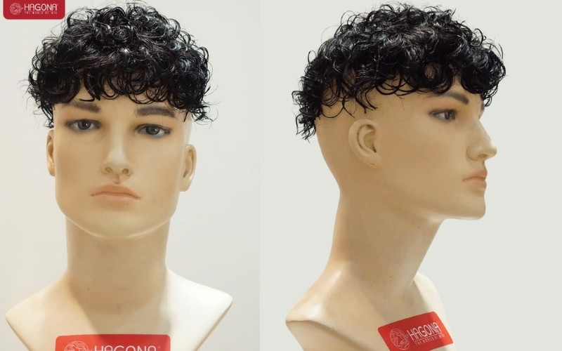 Tóc giả nam xoăn: Phong cách mới cho quý ông hiện đại 