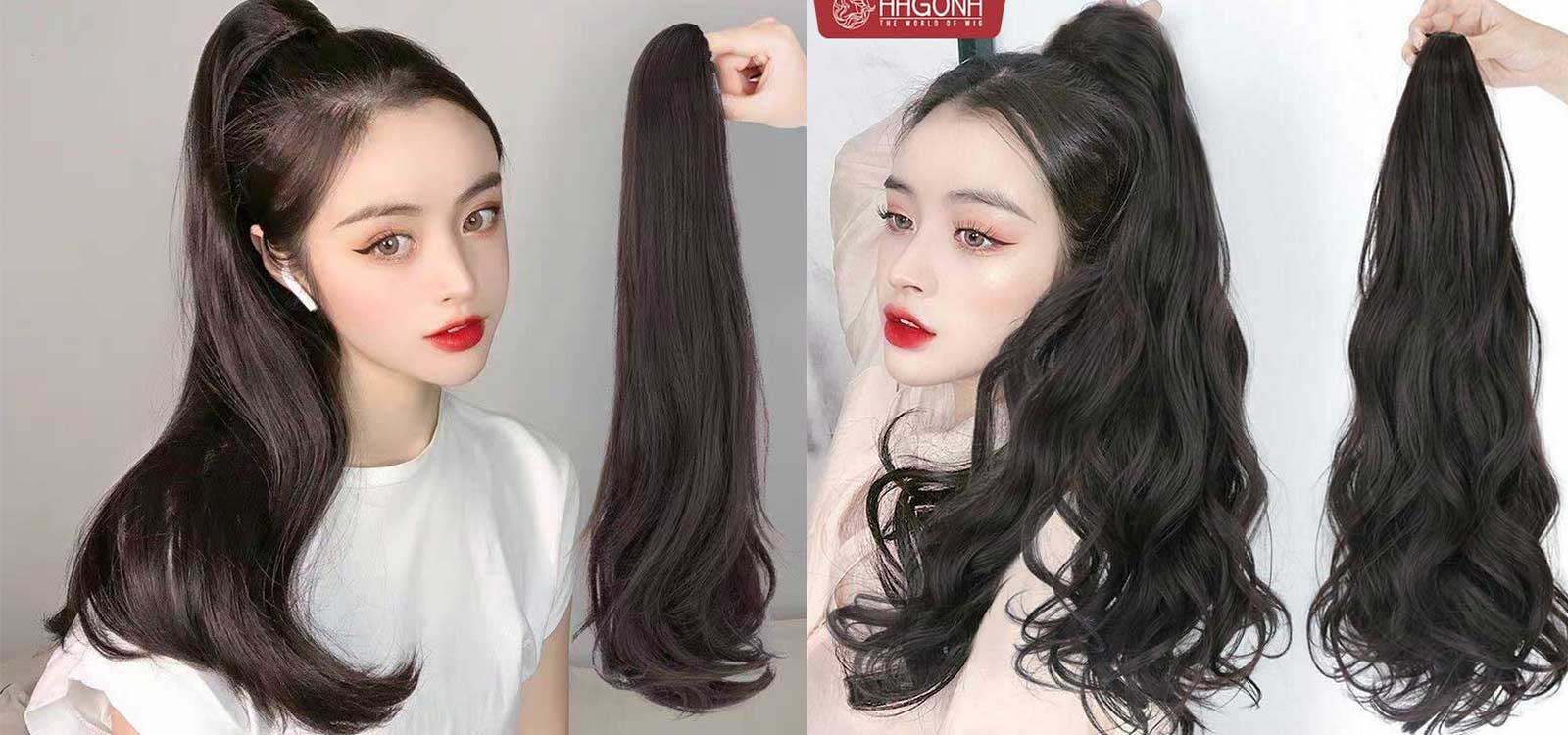 Tóc giả ngoạm đuôi là gì? Ưu điểm của tóc giả ngoạm đuôi