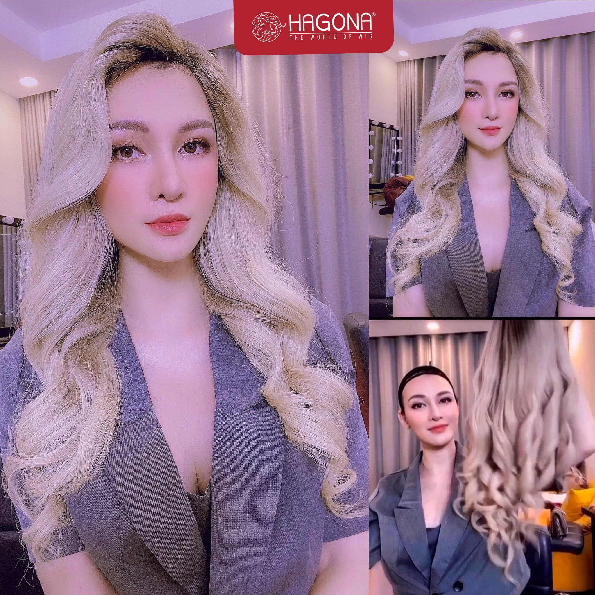 Tóc giả nữ màu bạch kim: Xu hướng làm đẹp đỉnh cao dành cho phái đẹp