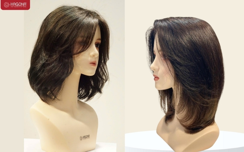 Tóc giả nữ ghép: Giải pháp hoàn hảo cho mái tóc đẹp tự nhiên