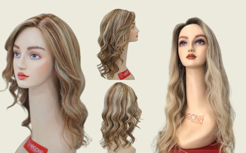 Tóc giả vàng nữ: Lựa chọn cổ điển nhưng không lo lỗi mốt