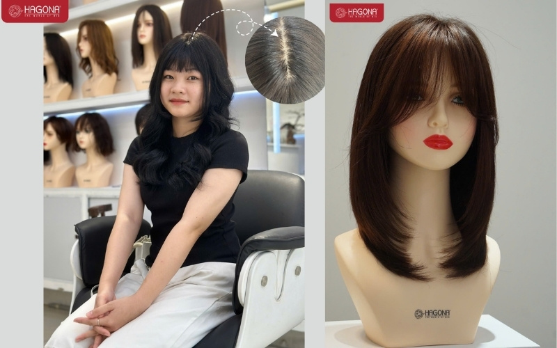 Tóc mái giả nữ - Giải pháp làm đẹp hoàn hảo cho hội chị em