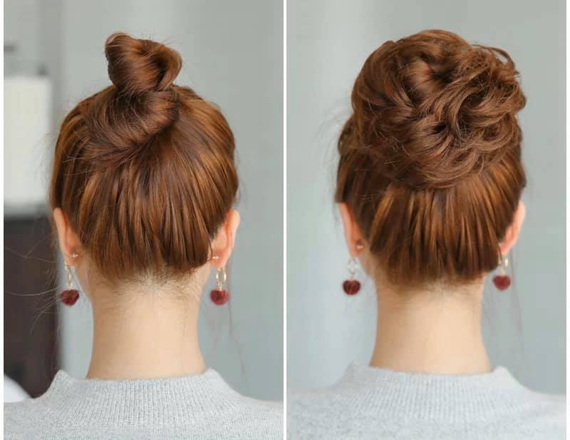 Địa chỉ mua tóc giả búi cho người trung niên giá rẻ uy tín tại TPHCM